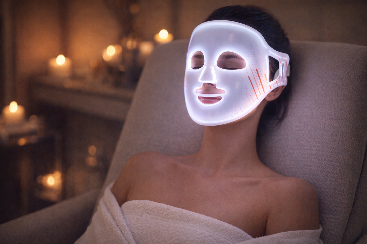 The LumeGlow LED Therapy Mask™ Clinical-Grade Light Therapy for Radiant, Youthful Skin