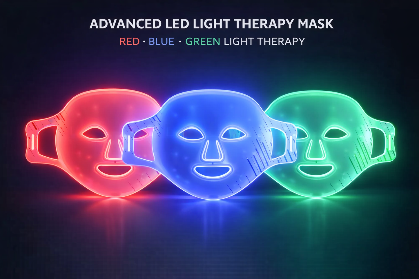 The LumeGlow LED Therapy Mask™ Clinical-Grade Light Therapy for Radiant, Youthful Skin