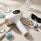 IceGlow IPL Hair Removal Device – At-Home Painless Laser Hair Removal System with Ice Cooling Technology, 999,999 Flashes & 9 Energy Levels for Full Body Use