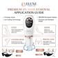IceGlow IPL Hair Removal Device – At-Home Painless Laser Hair Removal System with Ice Cooling Technology, 999,999 Flashes & 9 Energy Levels for Full Body Use